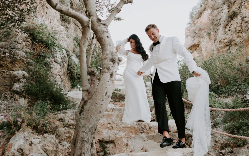 elegant intimate wedding in Scopello